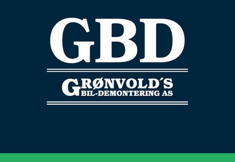 Grønvolds Bildemontering As logo