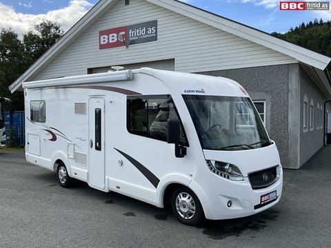 Eura Mobil 720 / Enkeltsenger / ALDE / Automat / Pen løsning / Senkeseng / Innbytte