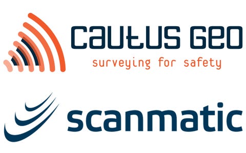 Cautus Geo AS og Scanmatic AS logo