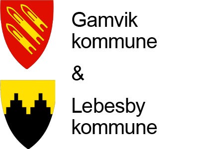 Gamvik kommune og Lebesby kommune logo