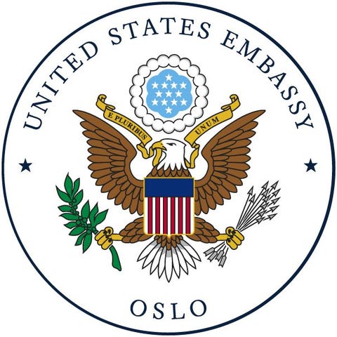 U.S. EMBASSY OSLO logo