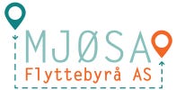 MJØSA FLYTTEBYRÅ AS logo