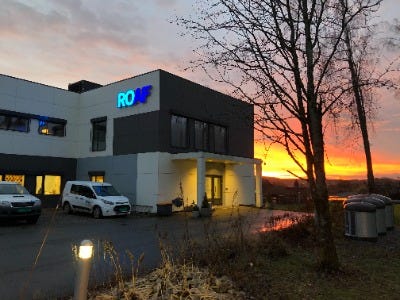 Romerike Avfallsforedling IKS ROAF logo