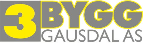 3 Bygg Gausdal As logo