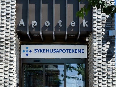 Sykehusapotekene HF logo