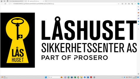 Låshuset Sikkerhetssenter AS logo