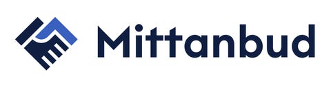 MITTANBUD MARKETPLACES AS logo
