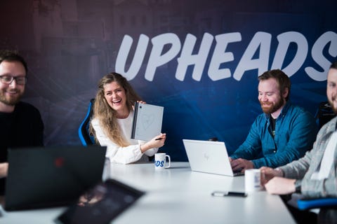 Upheads AS logo