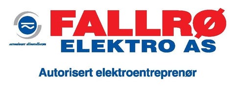 Fallrø Elektro AS logo