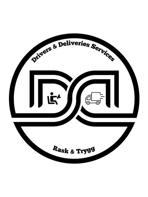 DRIVERS & DELIVERIES SERVICES AS logo