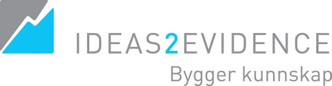 Ideas2evidence As logo