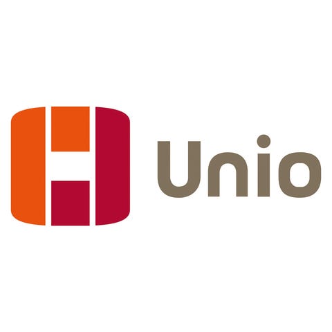 Unio Hovedorganisasjonen for Universitets- og Høyskoleutdanna logo