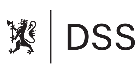 Departementenes sikkerhets- og serviceorganisasjon (DSS) logo