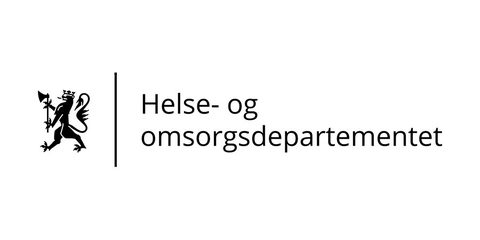 Helse- og omsorgsdepartementet logo