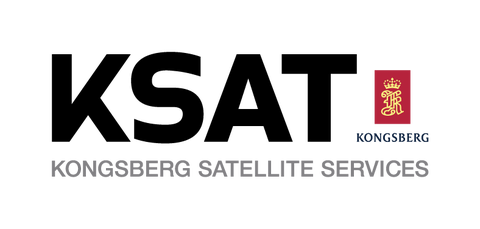 Kongsberg Satellite Services (KSAT) logo