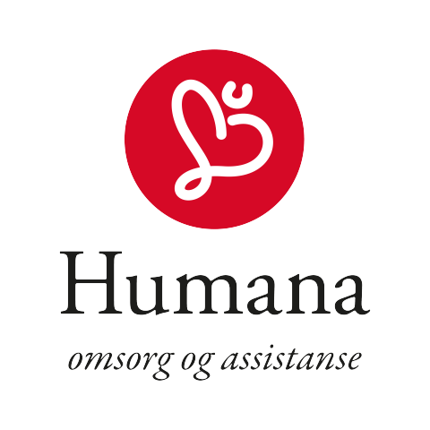 Humana omsorg og assistanse-logo