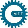 Maskinentreprenørenes Forbund (MEF) logo