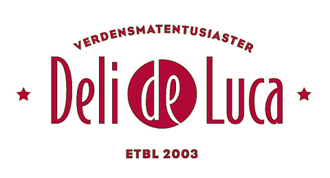 Deli de Luca Thorvald Meyersgate, Oslo logo