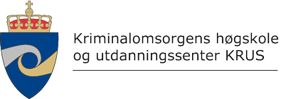 Kriminalomsorgens høgskole og utdanningssenter KRUS-logo