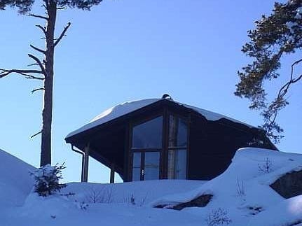 Larkollen Møvik, høystandard hytte ved sjøen