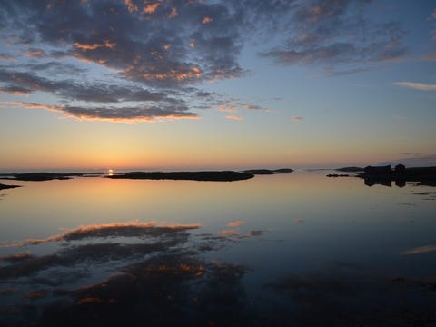 Sjarmerende Nordlandshus med havutsikt