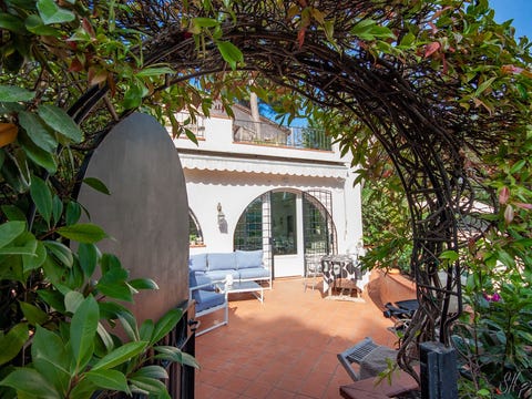 Cap Antibes m/basseng og private terrasser