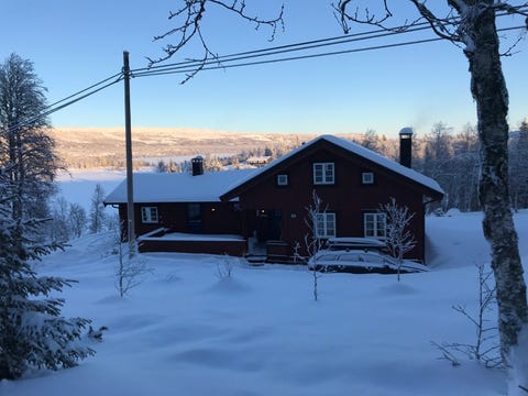 Romslig hytte til leie i Hemsedal