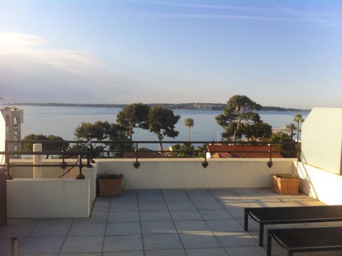 Penthouse. 70 m2 priv. terr. Panoramautsikt. Cannes, Rivieraen.