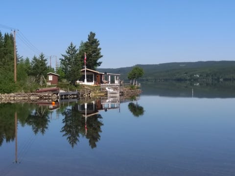 Koselig hytte med badstu i Søre Osen ved Osensjøen, 25 km fra Trysilfjellet
