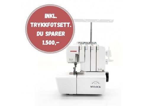 Nytt og brukt annonser | FINN Torget Janome Symaskin Skyline S5 Fraktfritt og 5års Garanti | FINN.no