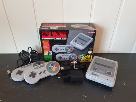 super nintendo classic mini prisjakt