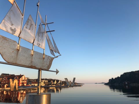 Sommerferie ved sjøen i Larvik