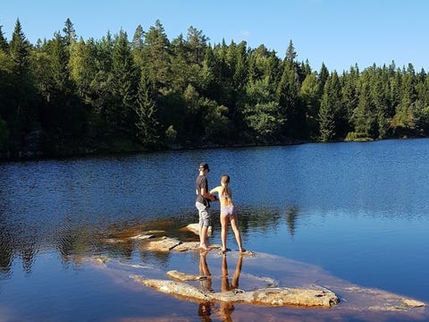 Hytte for de aktive og senke skuldrene. Ukesleie, eventuelt etter avtale.