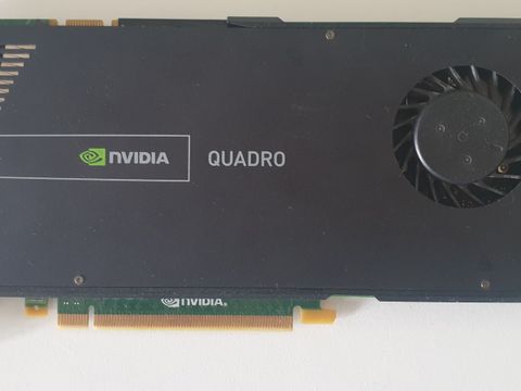 Nvidia Quadro 4000, brukt til salgs  Vøyenenga