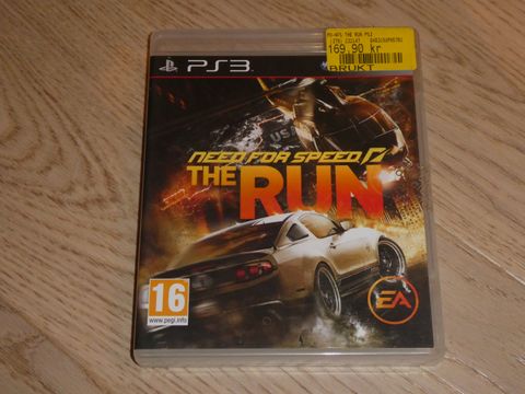 PS 3 - Need for Speed - The Run til salgs  Evje