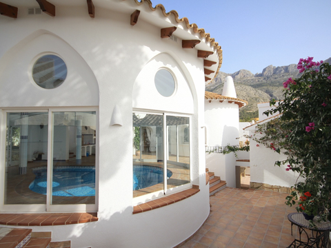 Casa Blanca, stor familievennlig feriebolig med svømmebasseng og 5 leiligheter