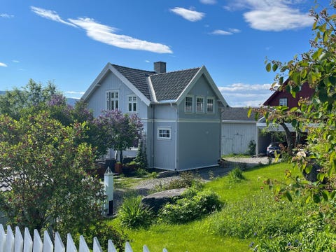 Koselig hus i Lillehammer sentrum.