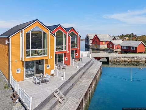 Sandøy |Rorbu ved sjøen i idylliske omgivelser