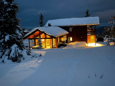 Flott hytte i Fageråsen ski in/ski out til leie i uke 7 og 8