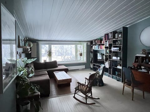 Trivelig rekkehus tett på naturen