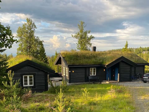 Koselig fjellhytte på Nesfjellet