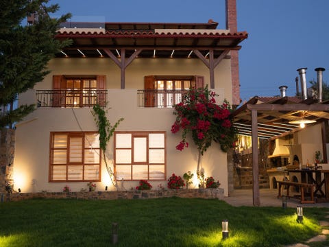 Villa in Panormo with Private Pool & Beach Nearby