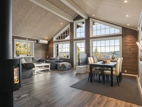 Ski-in/ski-out hytte på Mosetra i Trysil