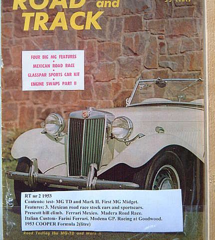 Road & Track 1953 6 nr