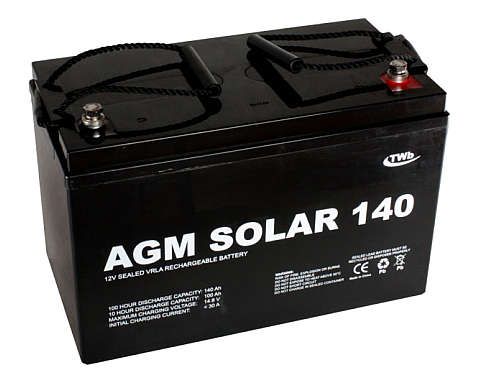 AGM Batteri: AGM Solar 140, 140At