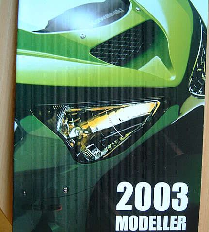 Kawasaki brosjyre 2003