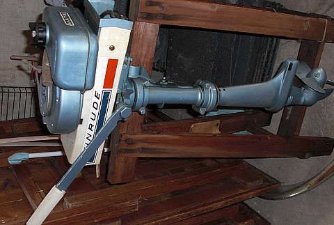 Antikk Evinrude båtmotor