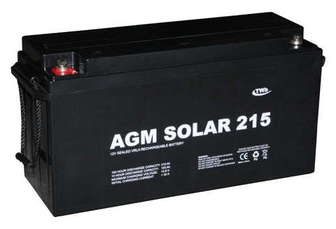 AGM Batteri: AGM Solar 215, 215At