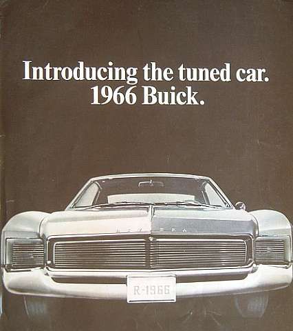 Bilbrosjyre 1966 Buick fullsize