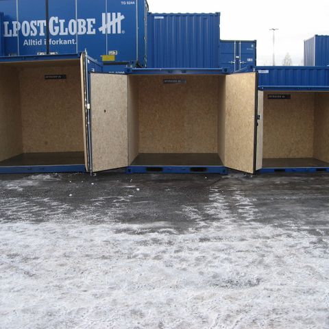 Container 6 ft 8 ft og 10 ft Isolerte